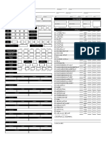 Pathfinder Ultimate 4page Character Sheet