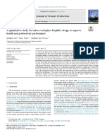 A Quantitative Study For Indoor Workplace Biophilic Design To Improve Health and Productivity Performance