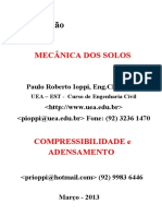 PRI Mec Dos Solos Compressibilidade 2013