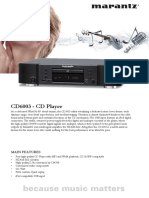 CD6003 - CD Player