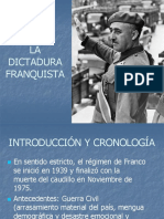 DICTADURA FRANQUISTA Apuntes