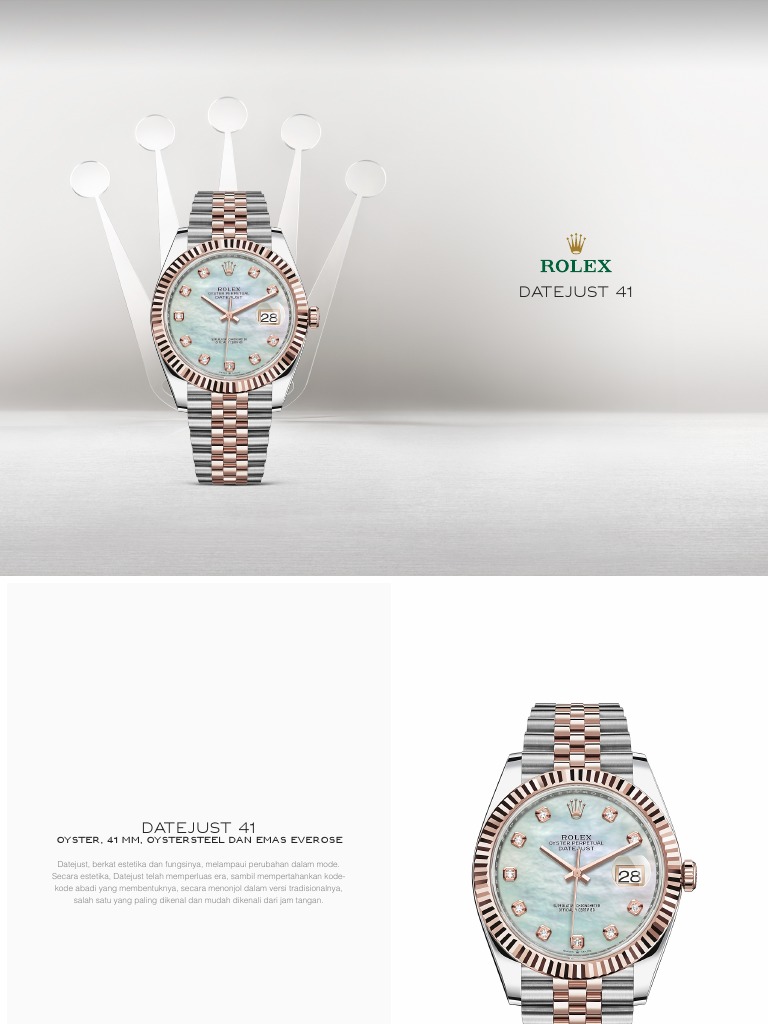 Katalog Jam Rolex Datejust 41 | PDF