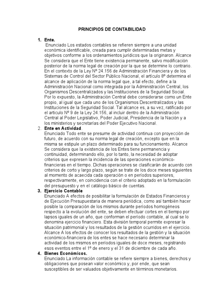 Principios de Contabilidad Gubernamental | PDF | Contabilidad | Estado ...