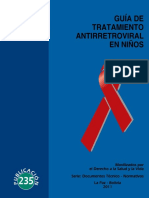 235 Guía de Tratamiento Antiretroviral en Niños
