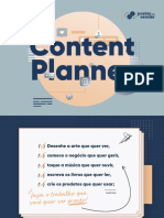 Content Planner - 365 ideias @postarpravender