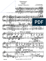 1812 Overture - P Tschaikovsky (Score)