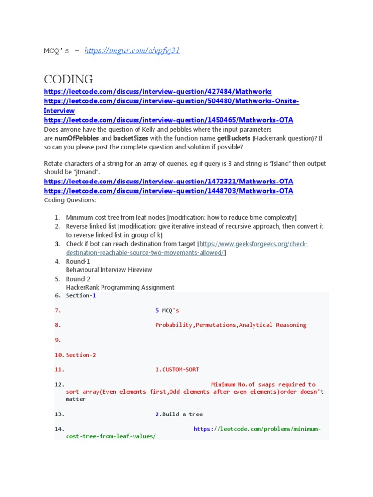 C Programming Coding Mcq Questions Examples