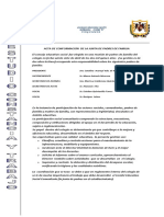 Acta Del Consejo Educativo