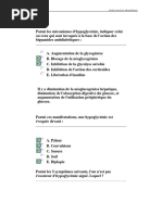 1) hypoglycemie
