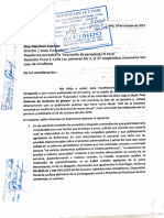 Segunda carta notarial de Carlos Tuse 