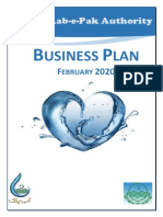 Final Business Plan of Punjab Aab e Pak Authority February 2020