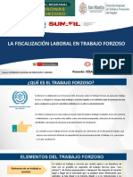 Jueves La Fiscalización Laboral en Trabajo Forzoso