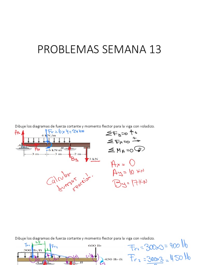 Problemas de Semana 13 | PDF