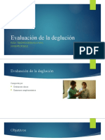 Evaluación Clínica Deglución