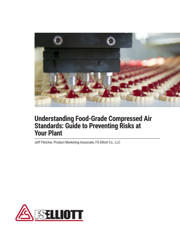 1806 Understanding Food Grade Compressed Air PDF Food Safety