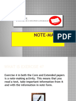 Note Making Ppt