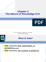 The Nature of Knowledge 9/5: Becerra-Fernandez & Sabherwal - Knowledge Management © Routledge