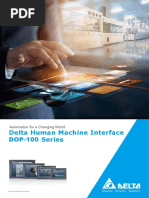 Delta Human Machine Interface DOP-100 Series: Automation For A Changing World