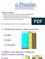 Presión Hidrostática Por Indagación