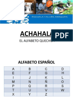 Alfabeto Quechua 3 Clase-Basico I