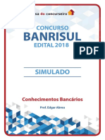 Simulado Banrisul Conhecimentos Bancarios Edgar Abreu