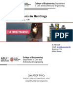 Thermodynamics in Buildings: Module Code: ASU - 6 - TDB