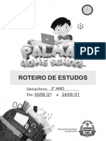 Roteiro de estudos de Matemática para o 2o ano do Ensino Fundamental