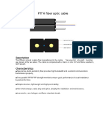 Data Spec FTTH Drop Cable