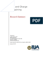Plea and Charge Bargaining: Research Summary
