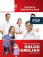 Cartilla Especializacion Salud Familiar