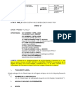 Acta de Entrega ANEXO JEFE DE ESTADO MAYOR