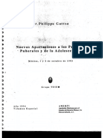 Gutton-Nuevas Aportaciones A Los Procesos Puberales y de La Adolescencia