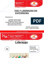 Liderazgo y L. en Enfermeria 2021-2