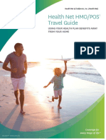 Health Net HMO/POS Travel Guide: Using Your Health Plan Benefits Away From Your Home
