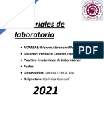 Materiales de Laboratorio Quimica