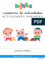 Cuadernos gratis Los Tres Cerditos