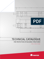 Technical Catalogue: Fire Protection of Building Structures