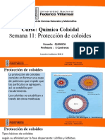 QUIMICA COLOIDAL S 11. PROTECCION DE COLOIDES.