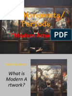 Modern Art Movements and Iconic Works