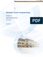 Dynamic Linear Programming