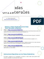 Tema 02. Derivadas Unilaterales-Y - Tema 03. Diferenciabilidad y Continuidad.