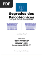 Teste AC Vetor de Atenção Concentrada | PDF | Atenção | Tempo