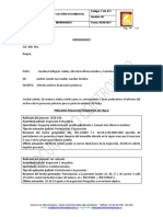 Pág. #1 De: Proceso Gestión Documental Código: F-GD-013 Versión: 00 Memorando Fecha: 06/08/2021