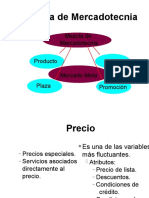 Mezcla de La Mercadotecnia