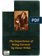 The Importance of Being Earnest by Oscar Wilde