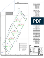 Planimetría loteo matriz y lotes