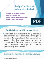 Bioseguridad y Clasificación de Los Desechos Hospitalario (Karina Nihua)