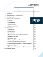 Nuevo modelo policial federal: coordinación, profesionalización e inteligencia