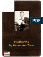 Siddartha by Hermann Hesse