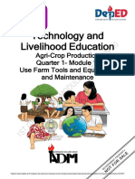 Technology and Livelihood Education: 1St Generation Modules - Version 2.0